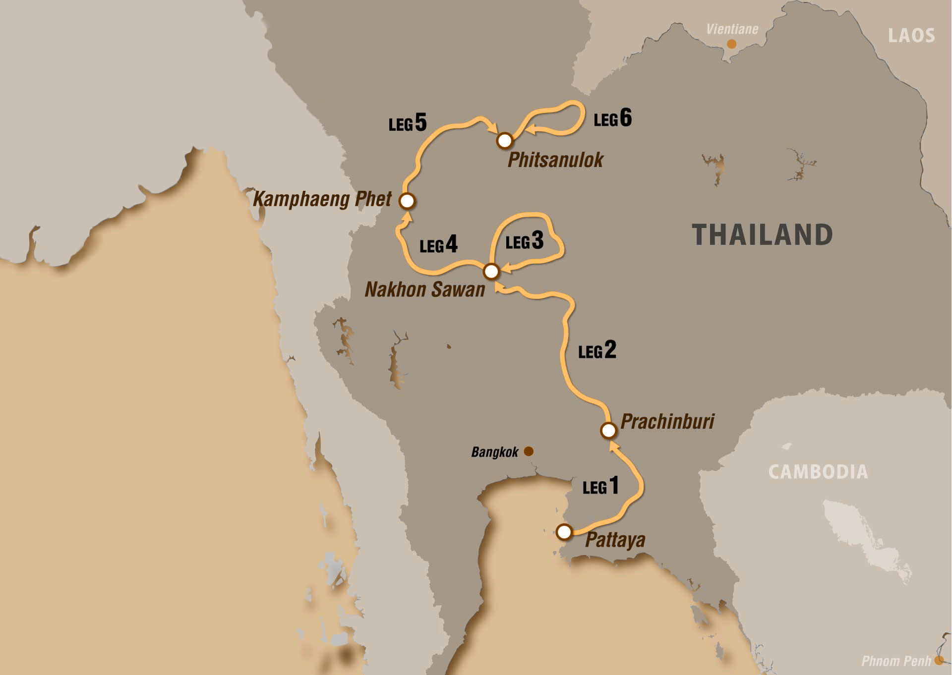 aerpace Racer Sanjay Takale competing in the Asia Cross Country Rally 2026 in Thailand  